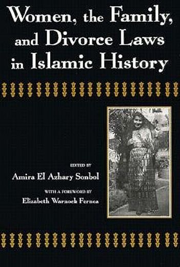 women, the family, and divorce laws in islamic history (in English)