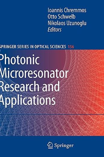 photonic microresonator research and applications
