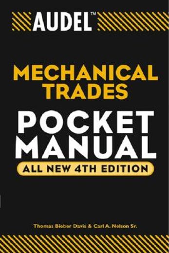 audel mechanical trades pocket manual (in English)