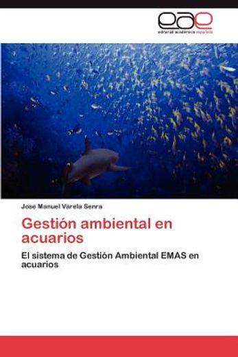 gesti n ambiental en acuarios