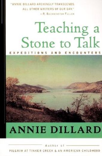 Teaching a Stone to Talk: Expeditions and Encounters [Idioma Inglés] (en Inglés)