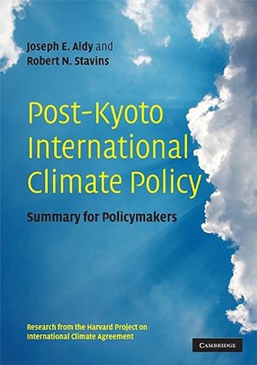 post-kyoto international climate policy,summary for policymakers