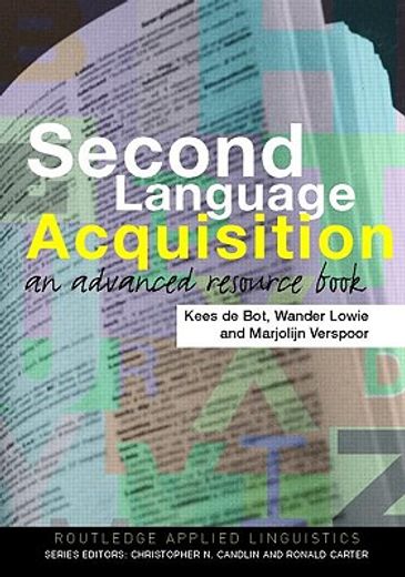 second language acquisition,an advanced resource book