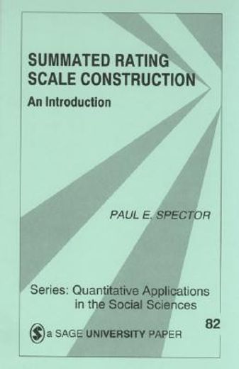 summated rating scale construction,an introduction