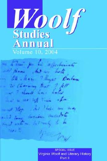 woolf studies annual (in English)