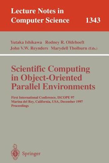 scientific computing in object-oriented parallel environments