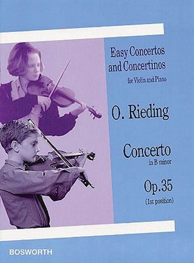 concerto in b minor, op. 35,easy concertos and concertinos series for violin and piano (in English)