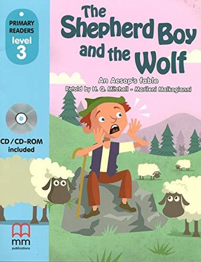 The Shepherd Boy and the Wolf - Primary Readers level 3 Student's Book + CD-ROM
