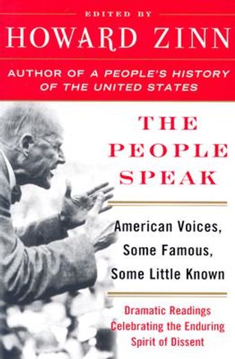 the people speak,american voices, some famous, some little known (in English)