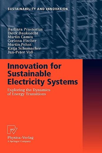 innovation for sustainable electricity systems,exploring the dynamics of energy transitions