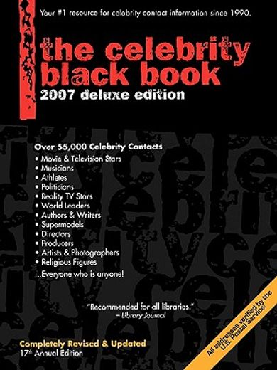 the celebrity black book 2007