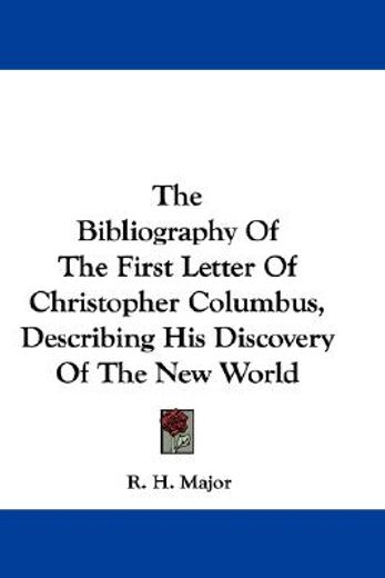 the bibliography of the first letter of