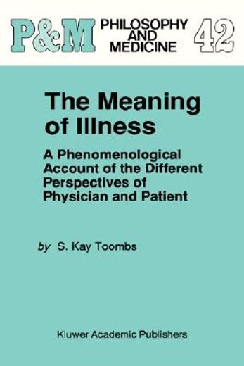 the meaning of illness (en Inglés)
