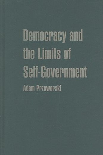 democracy and the limits of self-government