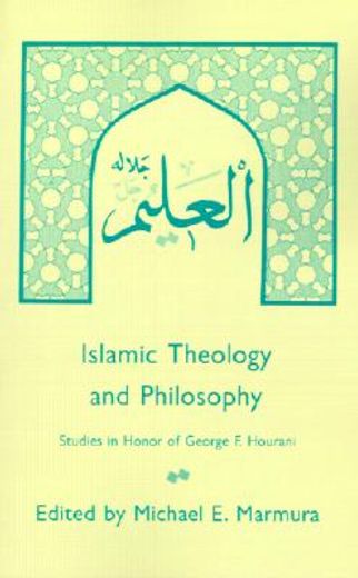 islamic theology and philosophy