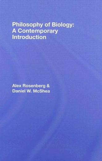 philosophy of biology,a contemporary introduction
