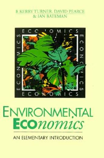 environmental economics,an elementary introduction
