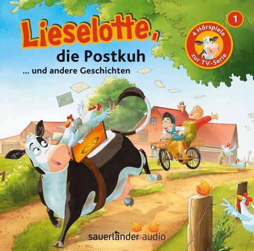 Lieselotte, die Postkuh, 1 Audio-Cd (en Alemán)