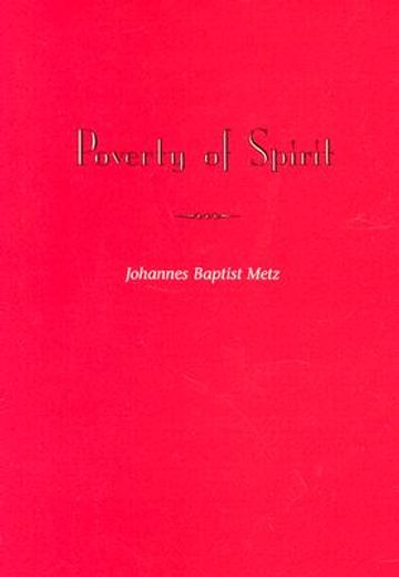 poverty of spirit (en Inglés)
