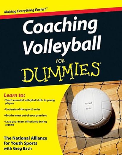 coaching volleyball for dummies (en Inglés)