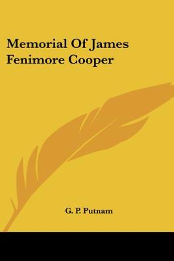 memorial of james fenimore cooper