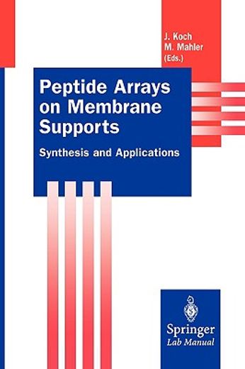 peptide arrays on membrane supports (en Inglés)