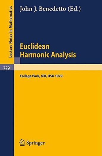 euclidean harmonic analysis (en Inglés)