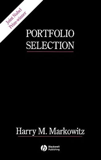 portfolio selection,efficient diversification of investments