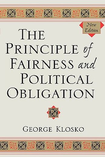 the principle of fairness and political obligation