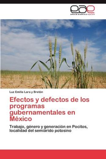 efectos y defectos de los programas gubernamentales en m xico (in Spanish)