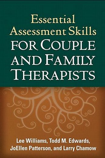 essential assessment skills for couple and family therapists (in English)