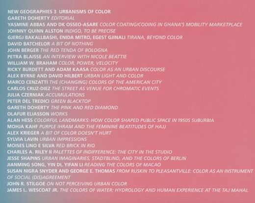 New Geographies, 3: Urbanisms of Color (in English)