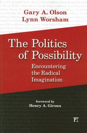 the politics of possibility,encountering the radical imagination