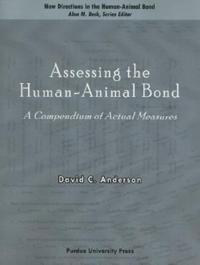assesing the human-animal bond,a compendium of actual measures (in English)
