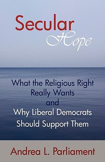 secular hope,what the religious right really want and why liberal democrats should suport them