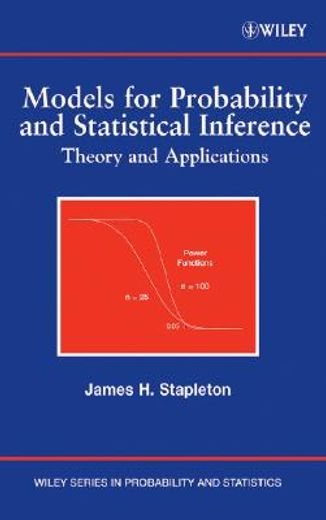 models for probability and statistical inference,theory and applications (en Inglés)