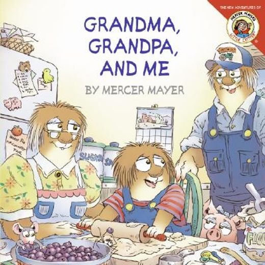 grandma, grandpa, and me