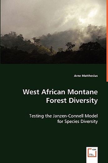 west african montane forest diversity