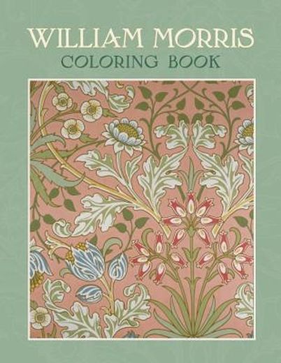 william morris coloring book (en Inglés)