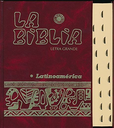 Biblia Latinoamericana Letra Grande Con indices / Verbo Divino (in Spanish)