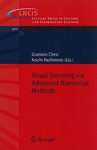 visual servoing via advanced numerical methods