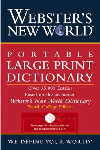 webster´s new world portable dictionary (en Inglés)