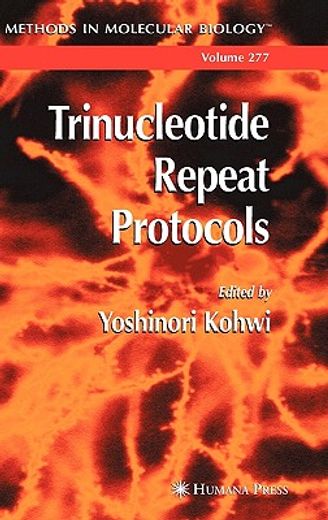 trinucleotide repeat protocols (en Inglés)