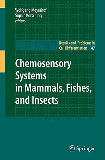 chemosensory systems in mammals, fishes, and insects