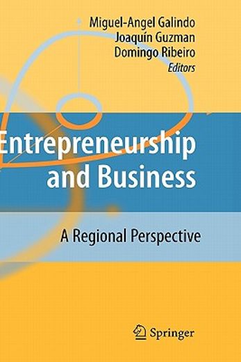 entrepreneurship and business,a regional perspective