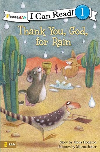 thank you, god, for rain (en Inglés)