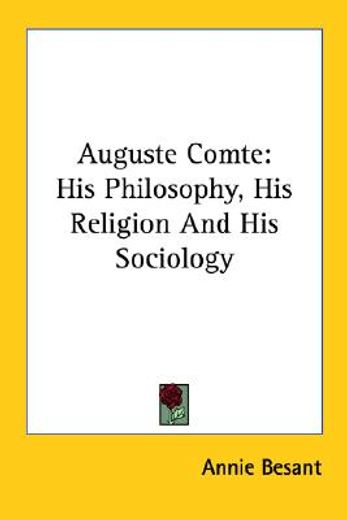 auguste comte (in English)