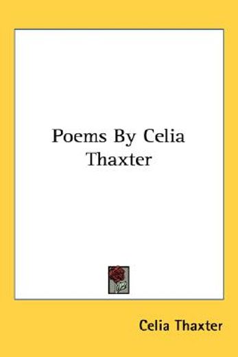 poems by celia thaxter