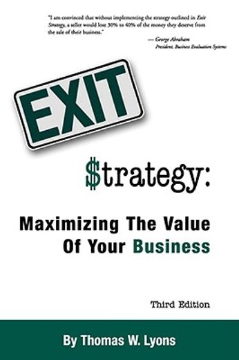 exit strategy,maximizing the value of your business