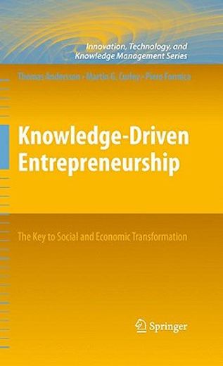 knowledge-driven entrepreneurship,the key to social and economic transformation